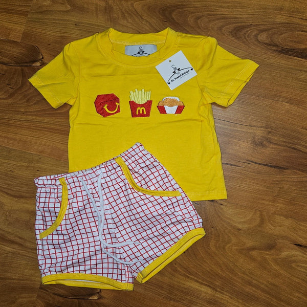 McDonald's Knit Boy Short Set