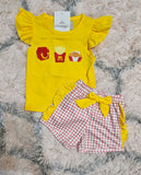 McDonald's Knit Girl Short Set