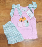 Pumpkins Girl Short Set