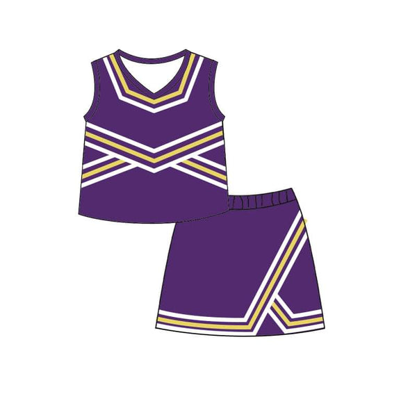 Cheer Uniform purple/gold