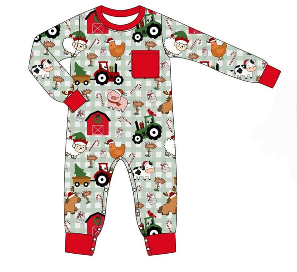 Farm Christmas Onesie
