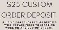 Custom Order Deposit