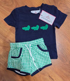 Alligator French knot Set