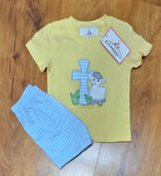 Cross/Lamb Boy Set