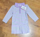 Lavender Purple Long Sleeve Dress