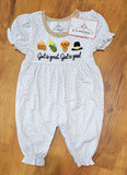 Thanksgiving Girl Romper