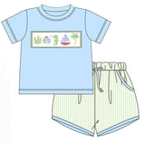 Sail Boy Short Set