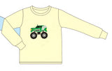 Monster Truck Yellow Long Sleeve
