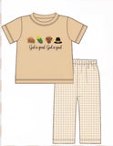 Thanksgiving Boy Pants Set