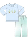 Christmas Trio Boy Pants Set