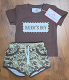 Daddy's Boy Short Set