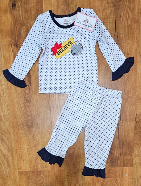 Believe Girl PJ Set