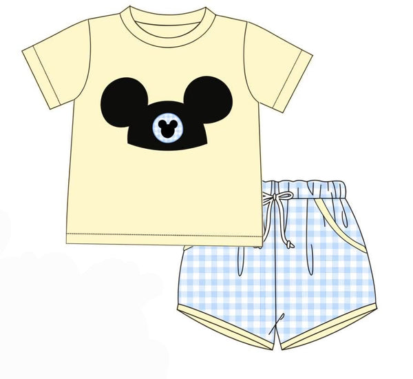 Mouse Boy Short Set