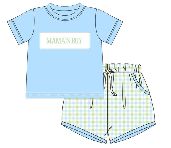 Mama's Boy Short Set