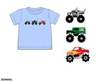Monster Truck French Knot T-Shirt