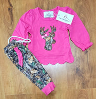 Camo Girl Pants Set