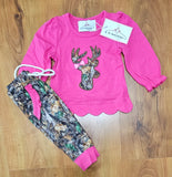 Camo Girl Pants Set