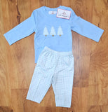 Christmas Trio Boy Pants Set