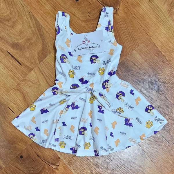 LSU Dress w/shorts