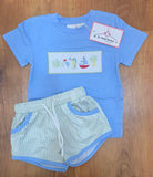 Sail Boy Short Set