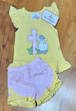 Cross/Lamb Girl Set