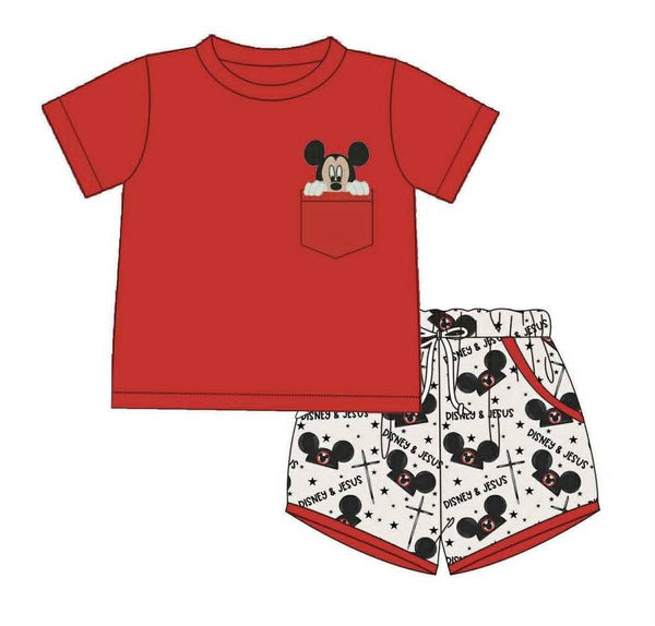 Mouse Pocket Short Set