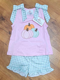 Pumpkins Girl Short Set
