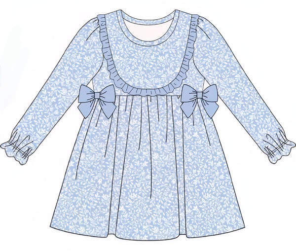 Blue Flowers Dress