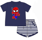 Spider m@n Short Set