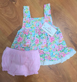 Floral Diaper Set