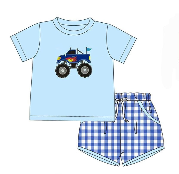 Monster truck Short Set