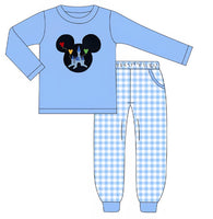Mouse/Castle Boy Pants Set