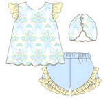 Flowers & Bows Short Set