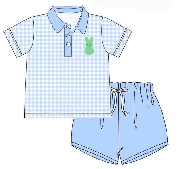 Bunny/Polo Shirt Set