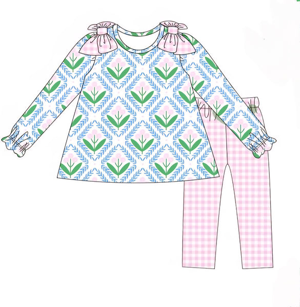 Flowers Pants Set