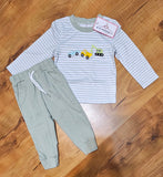 Construction Trucks Jogger Set