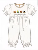 Thanksgiving Girl Romper