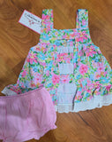 Floral Diaper Set