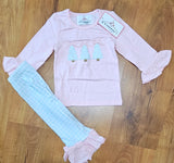 Christmas Trio Girl Pants Set