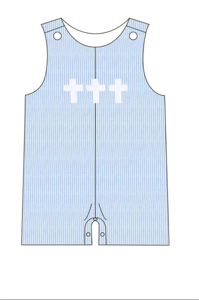 Cross Boy Romper