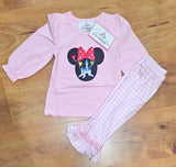 Mouse/Castle Girl Pants Set