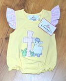 Cross/Lamb Girl Bubble