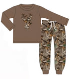 Camo/Deer Boy Pants Set