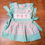 Cross Smocked Dress