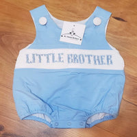 Little Brother Smocked Bubble